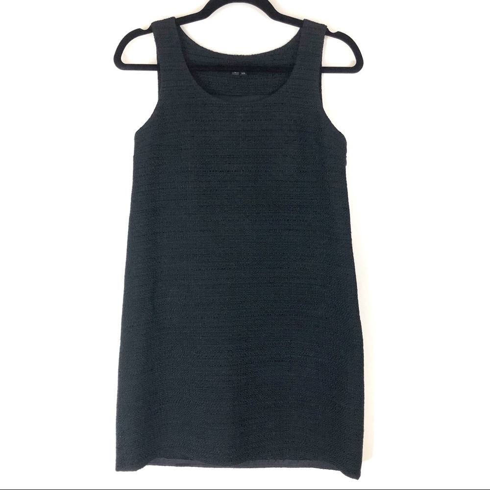 Theory Black Pepe Dialogue Tweed Dress (sz 2)